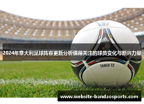 2024年意大利足球阵容更新分析值得关注的球员变化与新兴力量