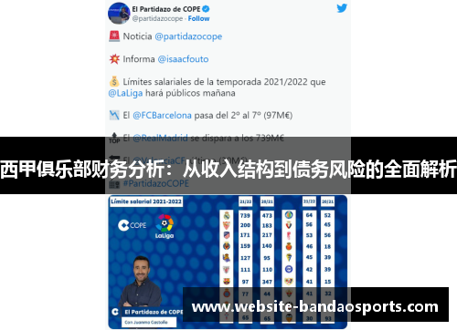 西甲俱乐部财务分析：从收入结构到债务风险的全面解析